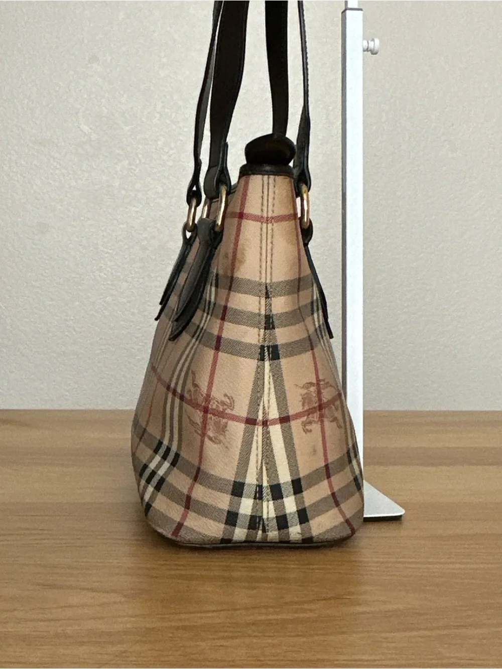 Burberry Zipper Tote Bag